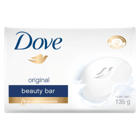 Dove White Beauty Bar Soap, White 4 oz, 2 ea (Pack of 3)