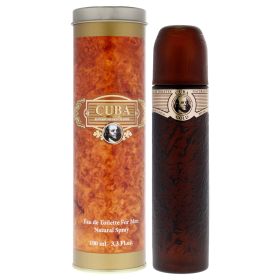 Cuba Gold by Cuba for Men - 3.3 oz EDT Spray