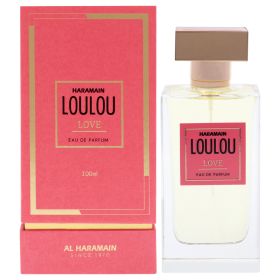 Loulou Love by Al Haramain for Women - 3.33 oz EDP Spray