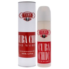 Cuba Chic by Cuba for Women - 3.3 oz EDP Spray