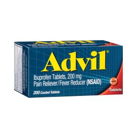 Advil Pain and Headache Reliever Ibuprofen Tablets; 200 mg; 200 Count