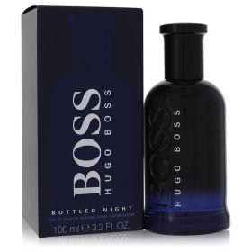 Boss Bottled Night by Hugo Boss Eau De Toilette Spray (Gender: Men, size: 3.3 oz)