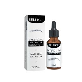 EELHOE Eyebrow Liquid - Black, Dense Natural Essential Oil Liquid For Thick Eyebrow Repair, Gentle Moisturizing Care Liquid (Quantity: 2PCS)